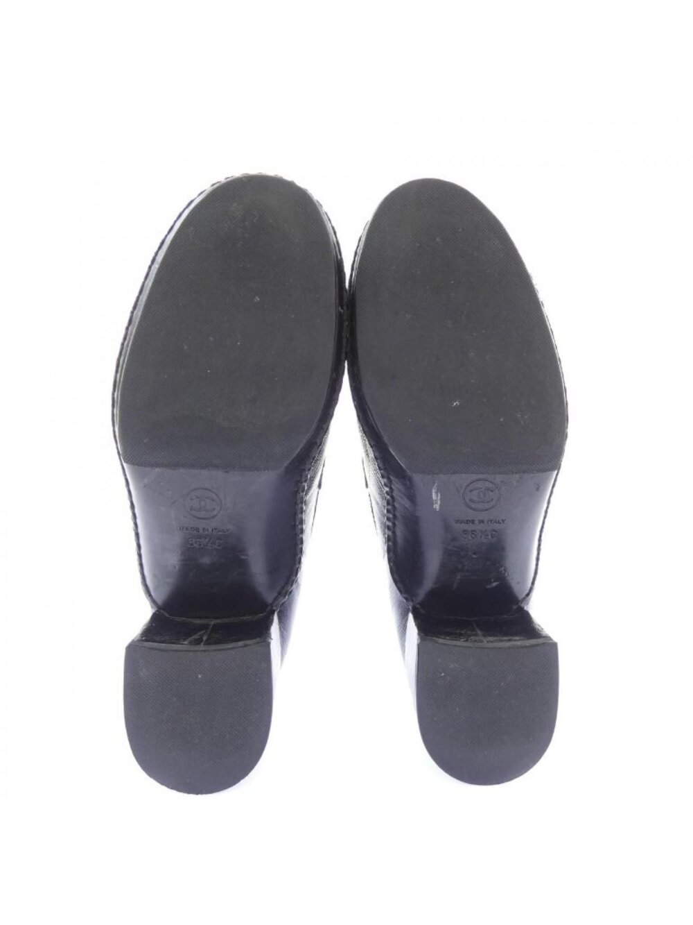 Chanel Loafers Shoes Black - Picture 4 of 6